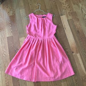 Ellen Tracy Pink Dress With Pockets